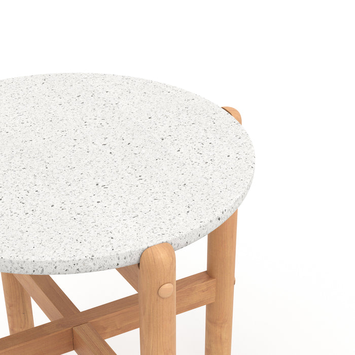 Solstice End Table Terrazzo Top