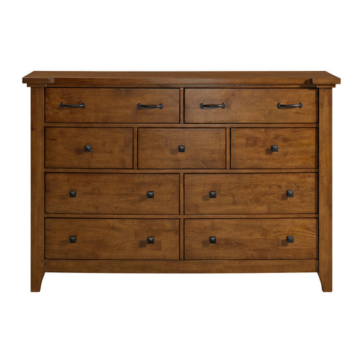 Gage 9-Drawer Dresser in Chestnut - Sweet Furniture (Columbus, Ohio)