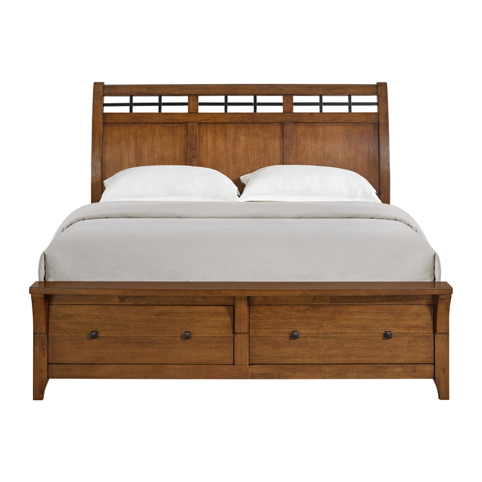 Gage Sleigh Storage Bed - Sweet Furniture (Columbus, Ohio)