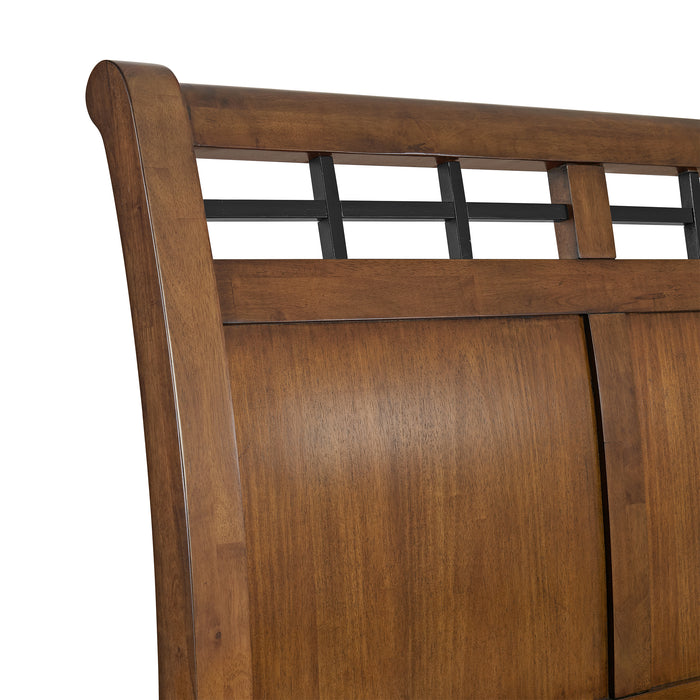 Gage Sleigh Storage Bed - Sweet Furniture (Columbus, Ohio)