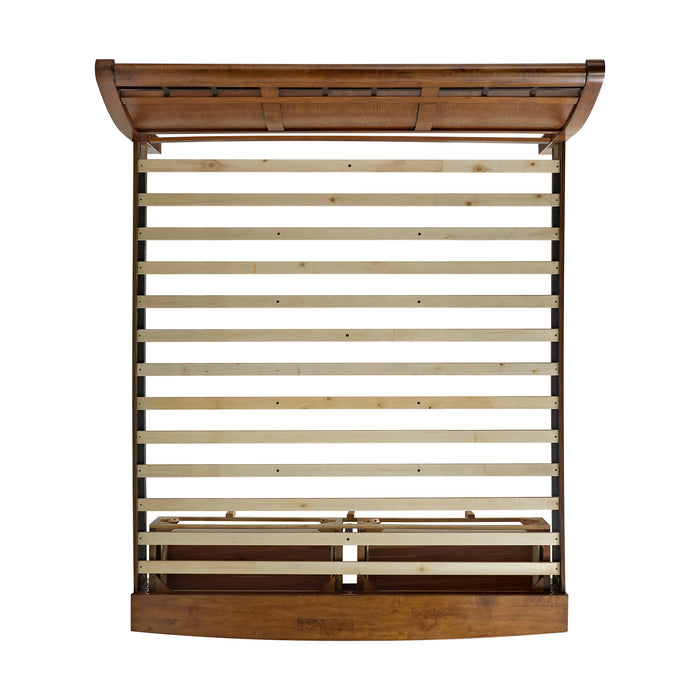 Gage Sleigh Storage Bed - Sweet Furniture (Columbus, Ohio)