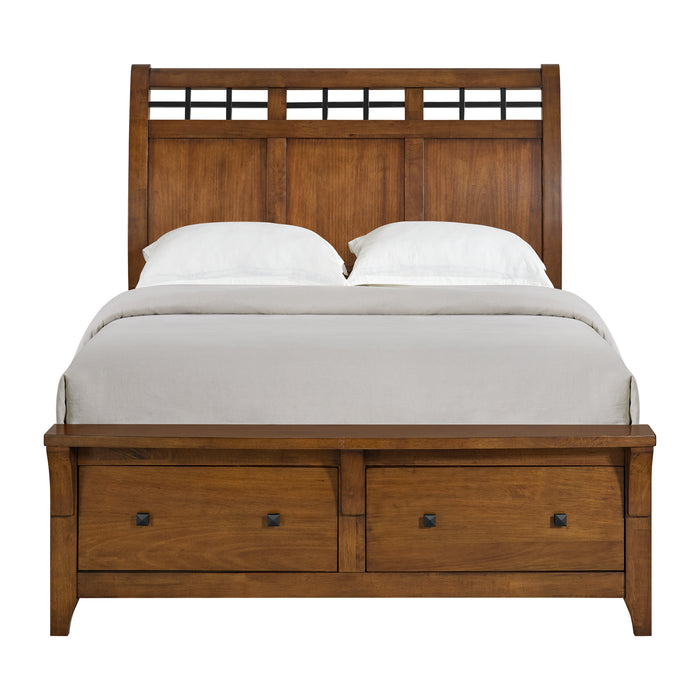 Gage Sleigh Storage Bed - Sweet Furniture (Columbus, Ohio)