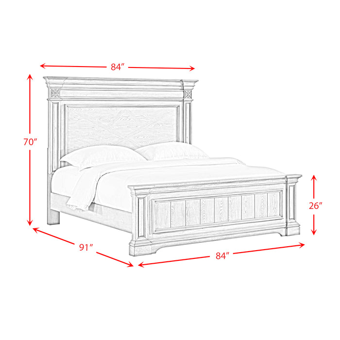 Glenmore Panel Bed - Sweet Furniture (Columbus, Ohio)