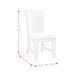 Grady Fabric Back Side Chair (2 Per Pack) - Sweet Furniture (Columbus, Ohio)