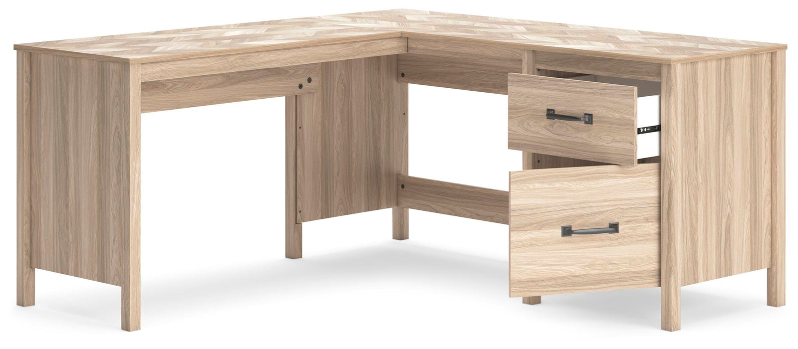 Battelle 60" Home Office Desk with Return - Sweet Furniture (Columbus, Ohio)