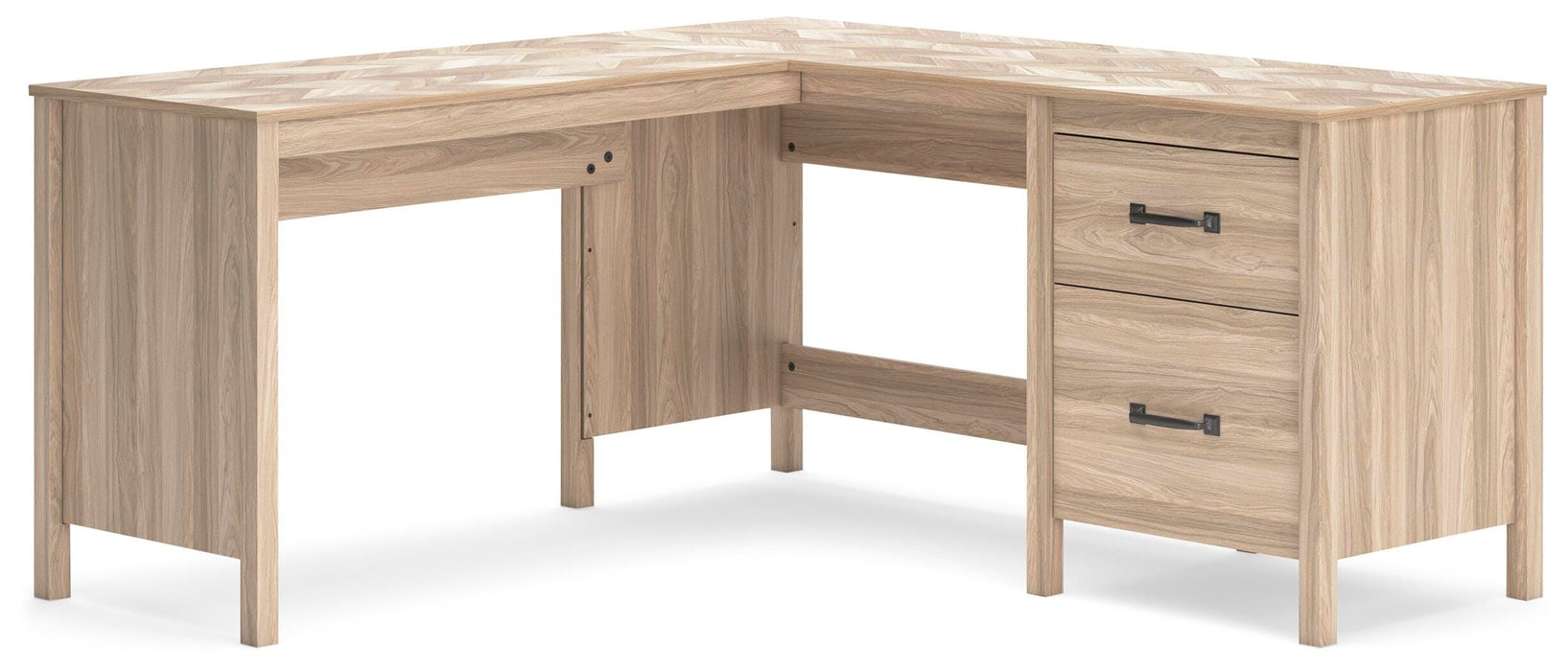 Battelle 60" Home Office Desk with Return - Sweet Furniture (Columbus, Ohio)