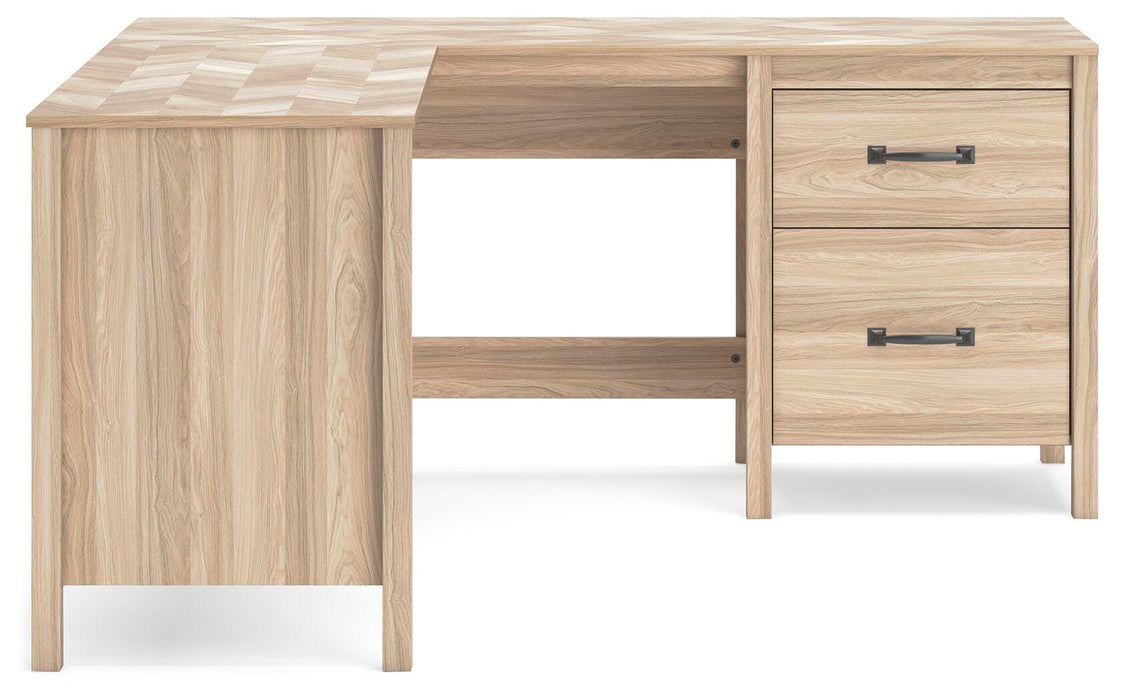 Battelle 60" Home Office Desk with Return - Sweet Furniture (Columbus, Ohio)