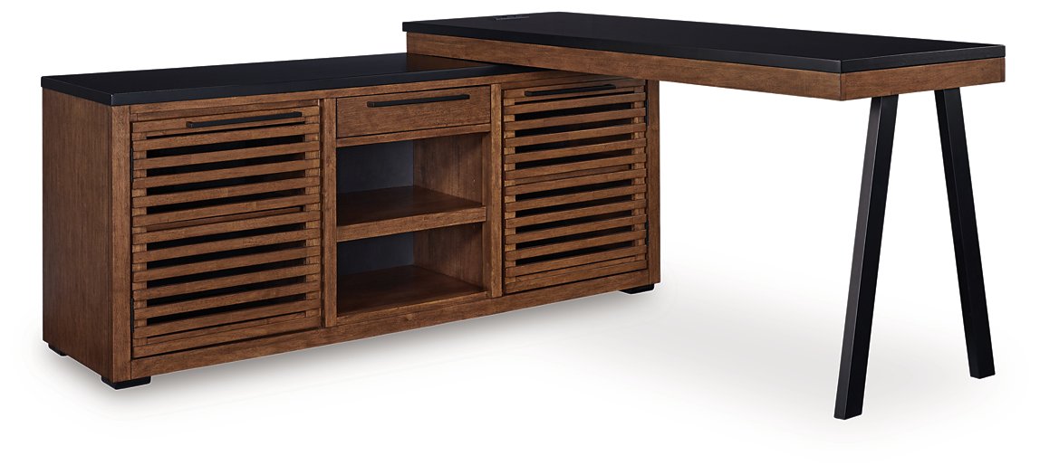 Kallari Credenza with Desk Return - Sweet Furniture (Columbus, Ohio)