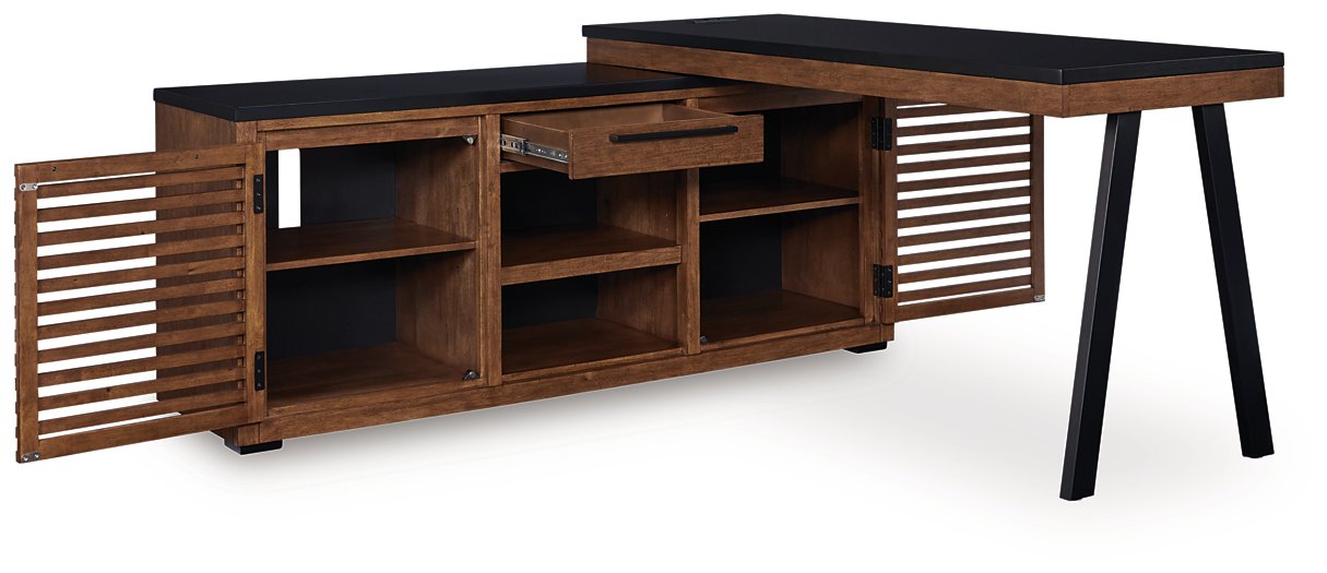 Kallari Credenza with Desk Return - Sweet Furniture (Columbus, Ohio)