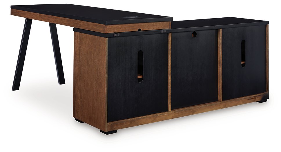 Kallari Credenza with Desk Return - Sweet Furniture (Columbus, Ohio)