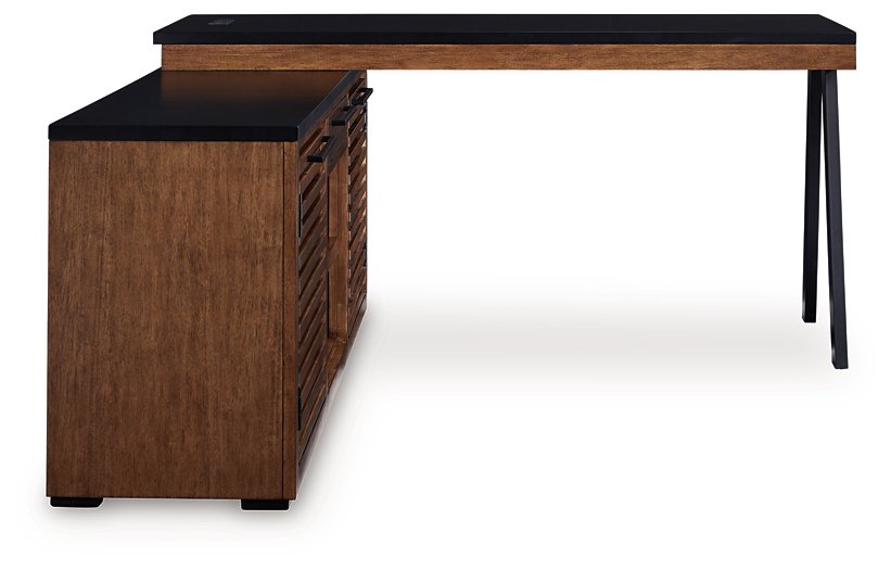 Kallari Credenza with Desk Return - Sweet Furniture (Columbus, Ohio)