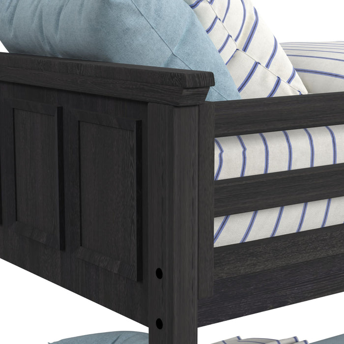 Hampton Kids Over Bunk with Ladder and Trundle