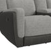 Hornet Motion Glider Loveseat with Console in Rancho Grey - Sweet Furniture (Columbus, Ohio)