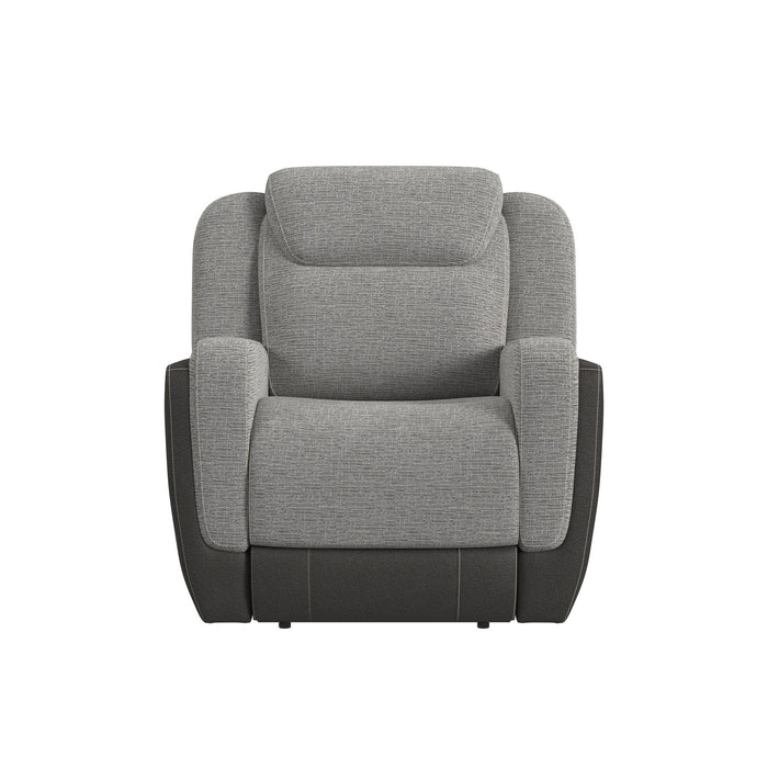 Hornet Motion Glider Recliner in Rancho Grey - Sweet Furniture (Columbus, Ohio)
