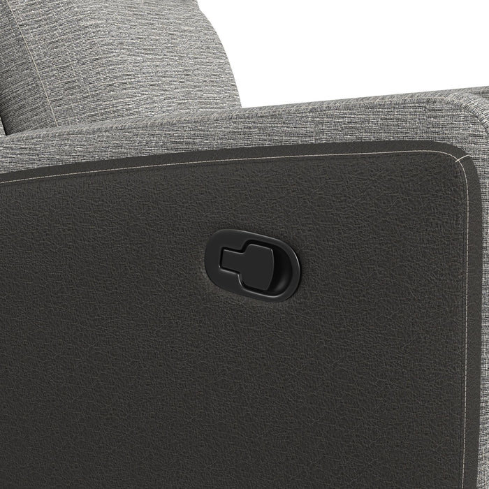 Hornet Motion Glider Recliner in Rancho Grey - Sweet Furniture (Columbus, Ohio)