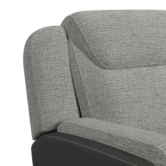 Hornet Motion Glider Recliner in Rancho Grey - Sweet Furniture (Columbus, Ohio)