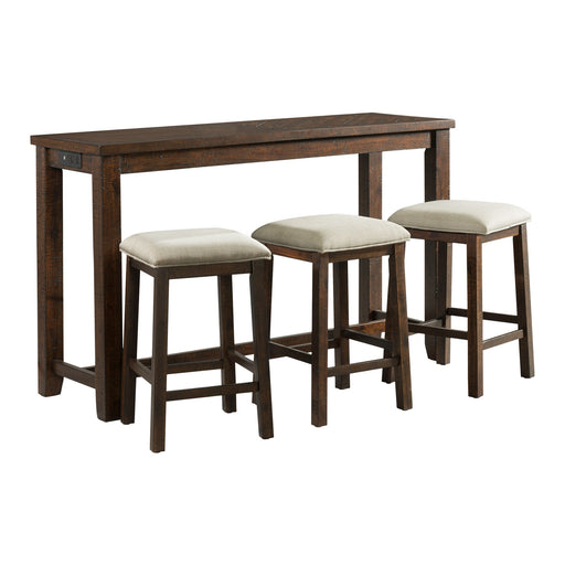Jax Bar Table Single Pack (Table + Three Stools) - Sweet Furniture (Columbus, Ohio)