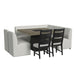 Jemma Upholstered Side Chair in Beige Linen (2 Per Carton) - Sweet Furniture (Columbus, Ohio)