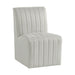 Jemma Upholstered Side Chair in Beige Linen (2 Per Carton) - Sweet Furniture (Columbus, Ohio)