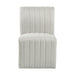 Jemma Upholstered Side Chair in Beige Linen (2 Per Carton) - Sweet Furniture (Columbus, Ohio)