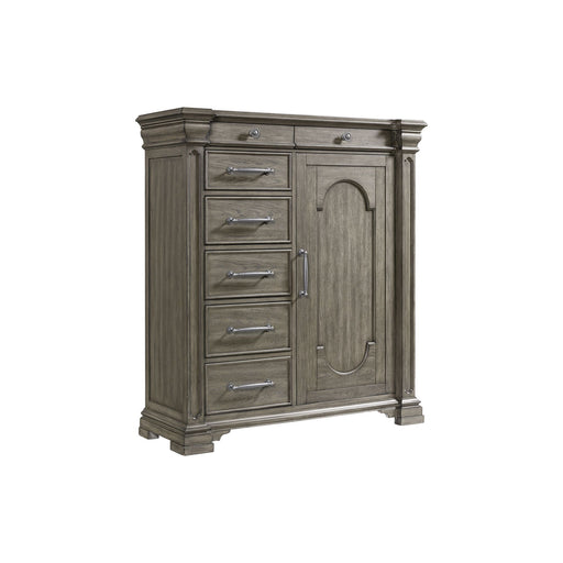 Kings Court 1 Door and 7-Drawer Chest in Grey - Sweet Furniture (Columbus, Ohio)