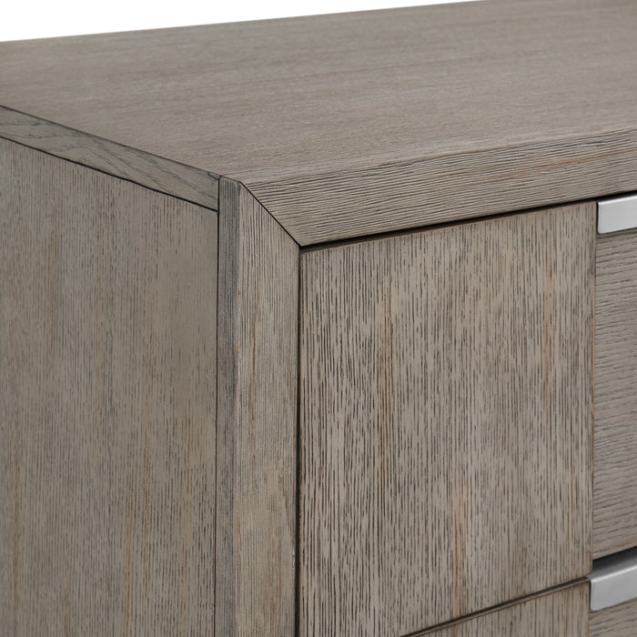 Kelis 6-Drawer Dresser in Grey - Sweet Furniture (Columbus, Ohio)