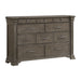 Kings Court 10-Drawer Dresser in Grey - Sweet Furniture (Columbus, Ohio)