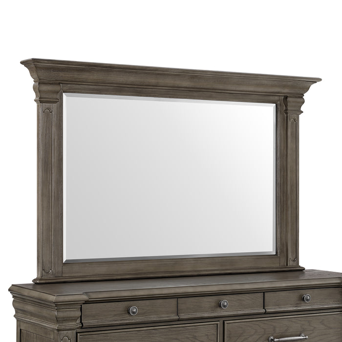 Kings Court Dresser & Mirror in Grey - Sweet Furniture (Columbus, Ohio)