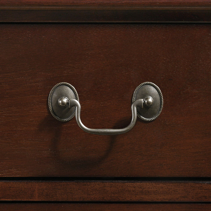 Louis Philippe 2-Drawer Nightstand in Cherry - Sweet Furniture (Columbus, Ohio)