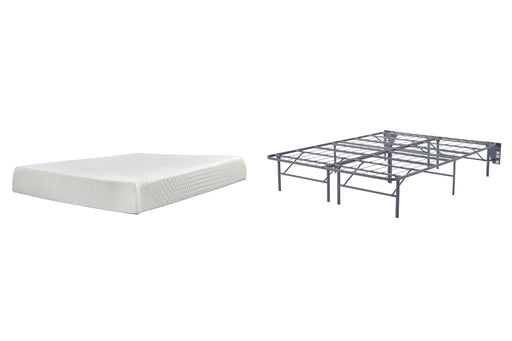10 Inch Chime Memory Foam Mattress Set - Sweet Furniture (Columbus, Ohio)