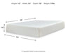 Chime 12 Inch Memory Foam Mattress in a Box - Sweet Furniture (Columbus, Ohio)