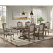 Madison Park Standard Height Dining Set in Walnut-Table and Four Chairs - Sweet Furniture (Columbus, Ohio)