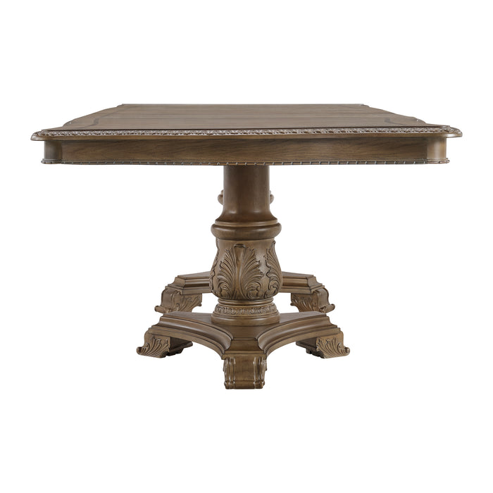 Madison Park Rectangular Dining Table with 2 18" Leaves in Walnut - Sweet Furniture (Columbus, Ohio)