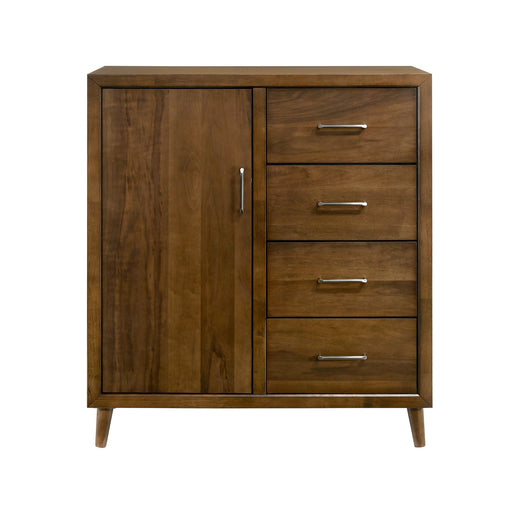 Malibu 4-Drawer Chest in Walnut - Sweet Furniture (Columbus, Ohio)
