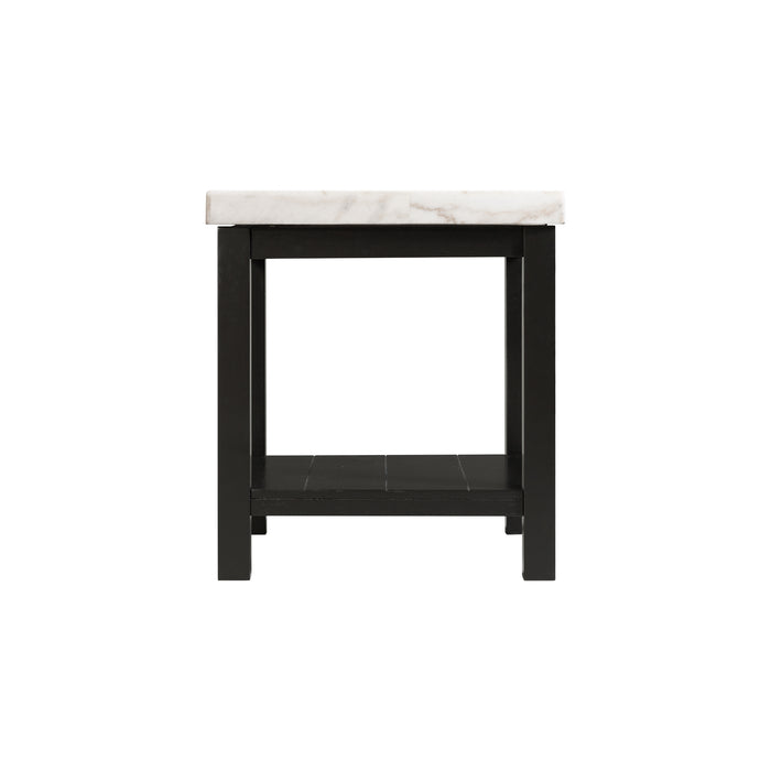 Marcello w/ White Top - End table - Sweet Furniture (Columbus, Ohio)
