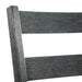Martin Counter Side Chair with Grey Fabric - Black Finish (2 Per Carton) - Sweet Furniture (Columbus, Ohio)