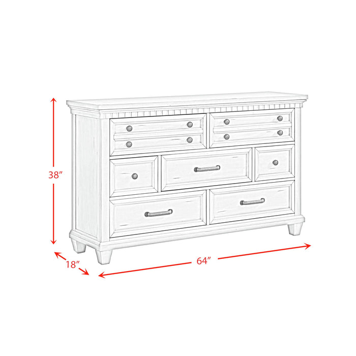 McCoy 7-Drawer Dresser - Sweet Furniture (Columbus, Ohio)