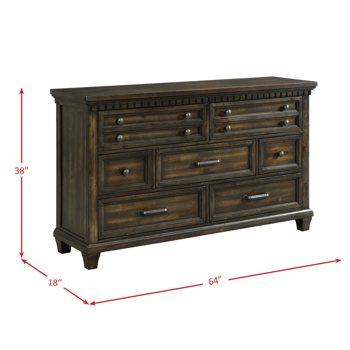 McCoy 7-Drawer Dresser - Sweet Furniture (Columbus, Ohio)