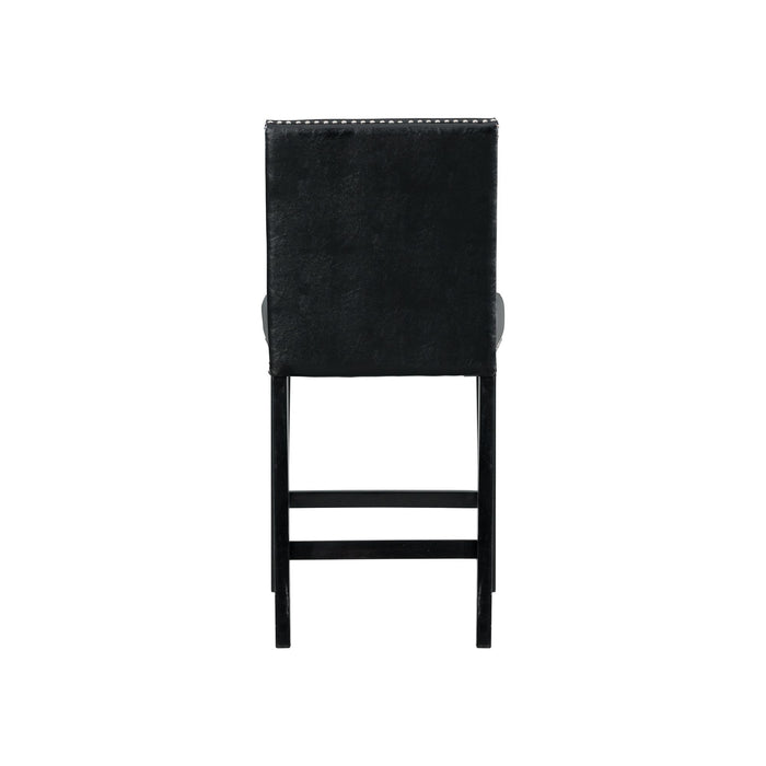 Meridian Counter Side Chair Black (2 Per Pack) - Sweet Furniture (Columbus, Ohio)