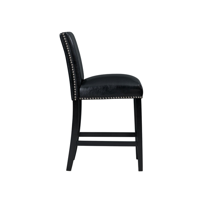 Meridian Counter Side Chair Black (2 Per Pack) - Sweet Furniture (Columbus, Ohio)