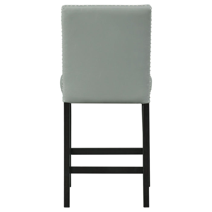 Meridian Counter Side Chair Grey (2 Per Pack) - Sweet Furniture (Columbus, Ohio)