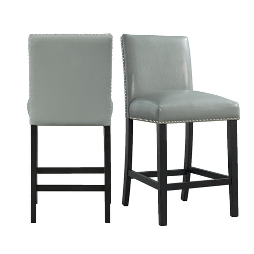 Meridian Counter Side Chair Grey (2 Per Pack) - Sweet Furniture (Columbus, Ohio)