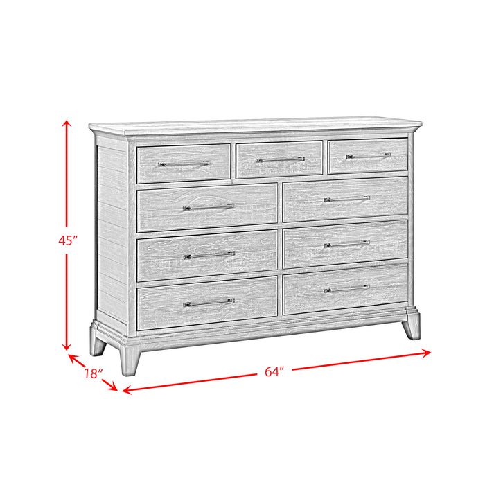 Montrose Dresser in Espresso & Brown - Sweet Furniture (Columbus, Ohio)