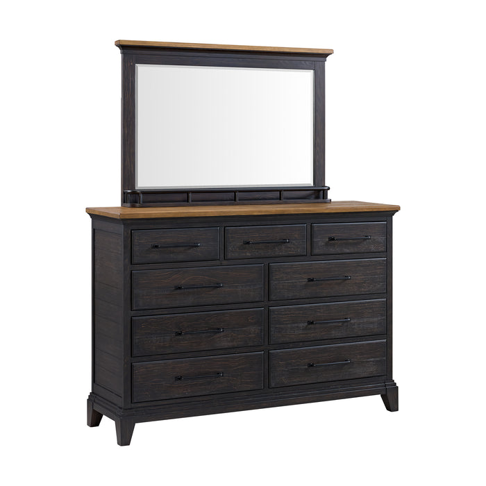 Montrose Storage Bedroom Set in Espresso & Brown - Sweet Furniture (Columbus, Ohio)