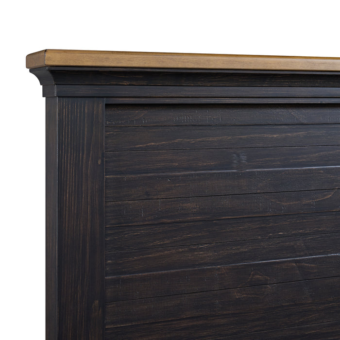 Montrose Storage Bed in Espresso & Brown - Sweet Furniture (Columbus, Ohio)