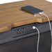 Montrose Nightstand with Charger & Sensor Light in Espresso & Brown - Sweet Furniture (Columbus, Ohio)