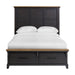 Montrose Storage Bed in Espresso & Brown - Sweet Furniture (Columbus, Ohio)