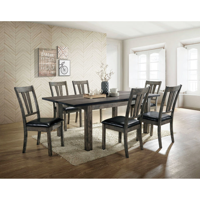 Nathan Fan Back Chair W/Pu Seat (2 Per Pack) - Sweet Furniture (Columbus, Ohio)