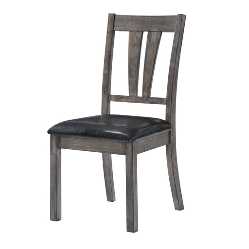 Nathan Fan Back Chair W/Pu Seat (2 Per Pack) - Sweet Furniture (Columbus, Ohio)