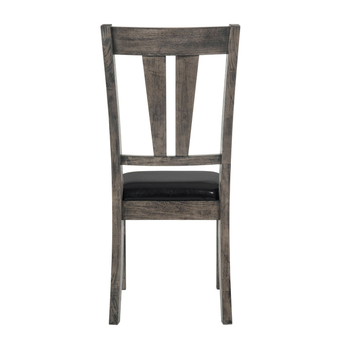 Nathan Fan Back Chair W/Pu Seat (2 Per Pack) - Sweet Furniture (Columbus, Ohio)